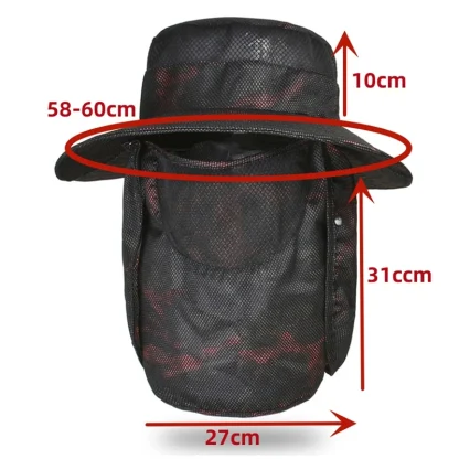 Face Mask Fishing Hats - Image 7