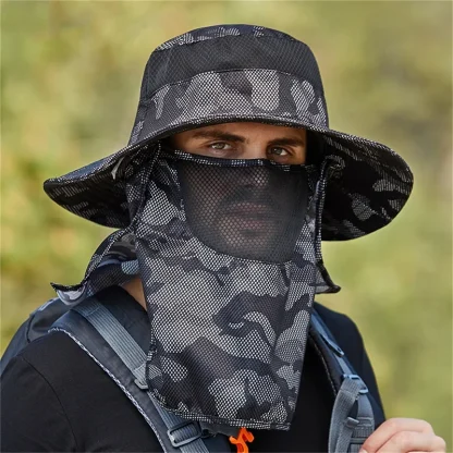 Face Mask Fishing Hats