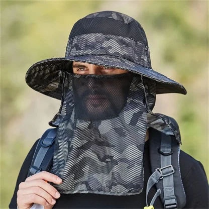 Face Mask Fishing Hats - Image 2